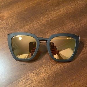 Oakley side swept sunglasses